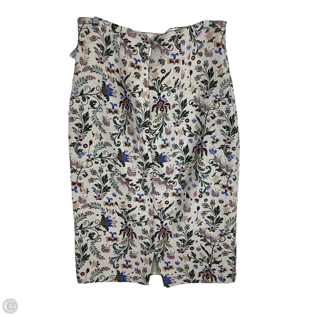 Skirt Maxi By Eva Mendes In Floral Print, Size: 8