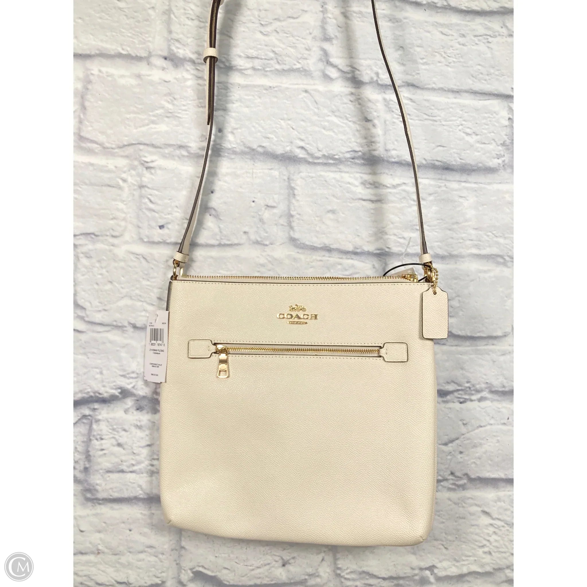 Crossbody Designer By Coach, Size: Medium