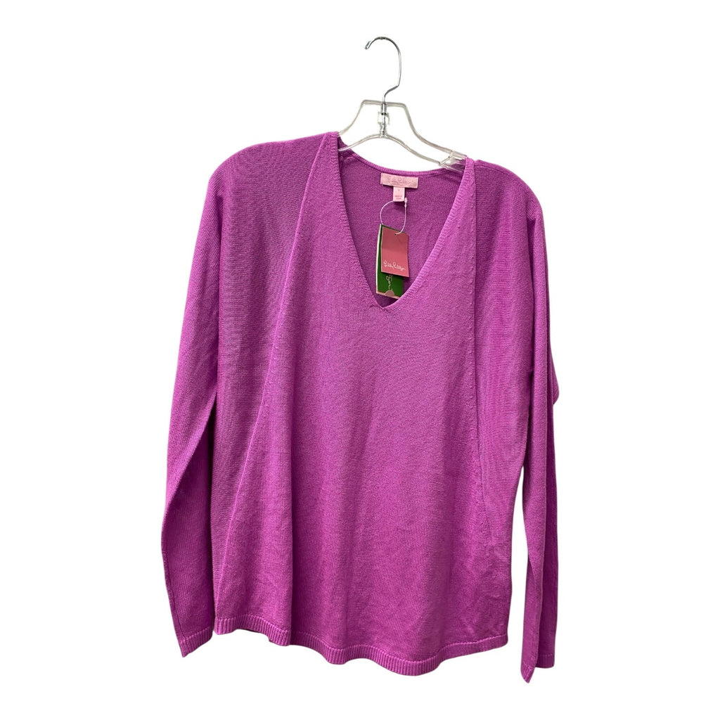 Sweater Designer By Lilly Pulitzer In Purple, Size:S