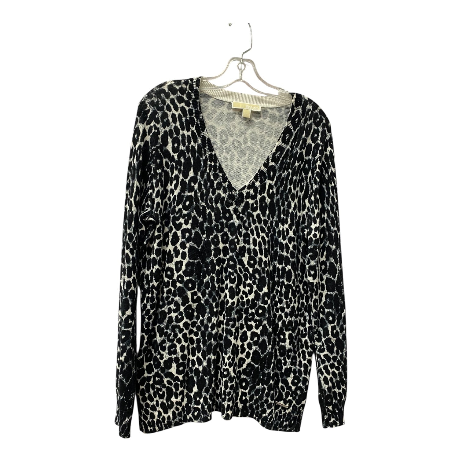 Sweater By Michael By Michael Kors In Animal Print, Size:L