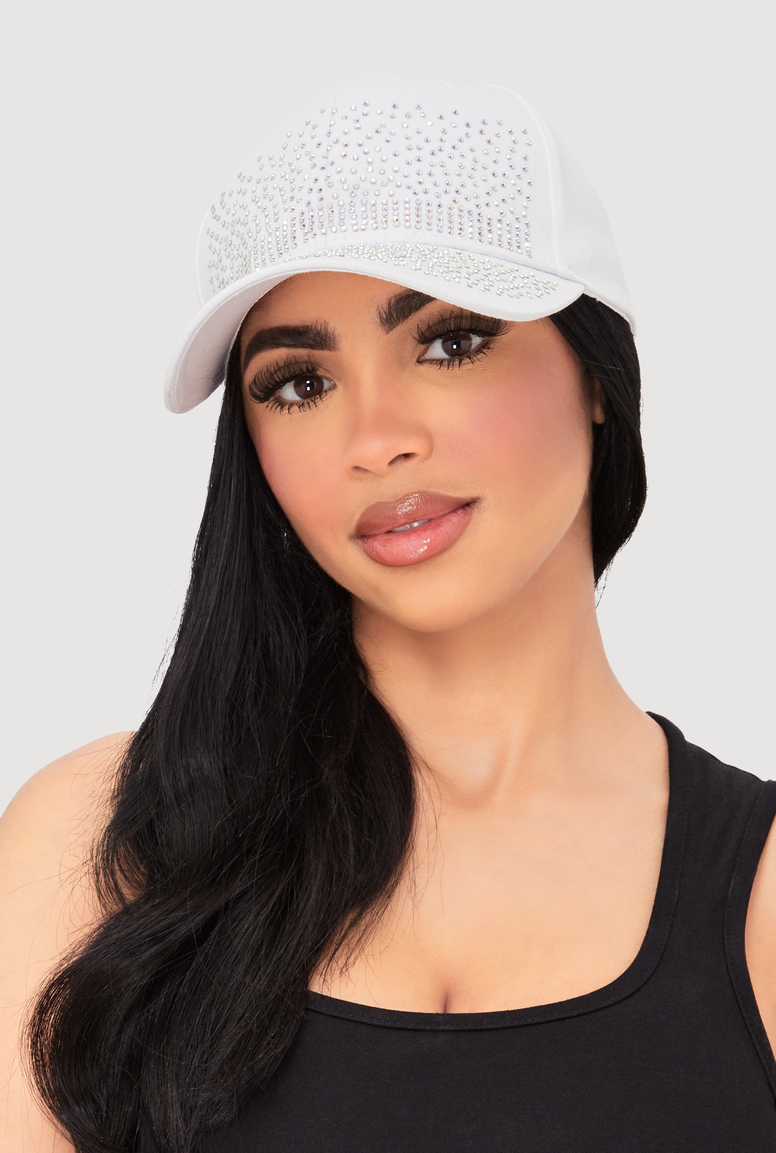 Sparkling Rhinestone Baseball Cap