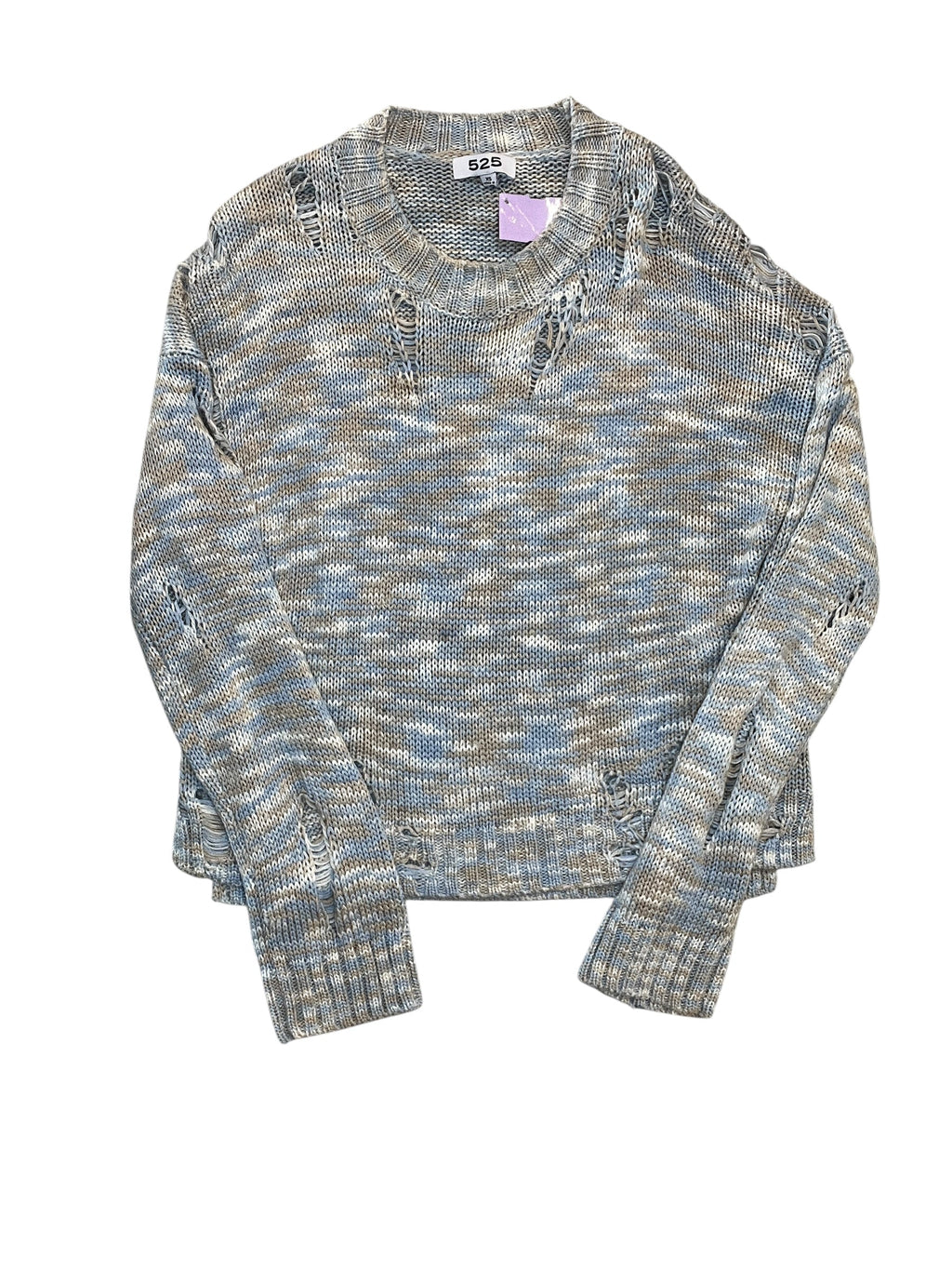 Sweater By 525 In Blue & Brown, Size:Xs