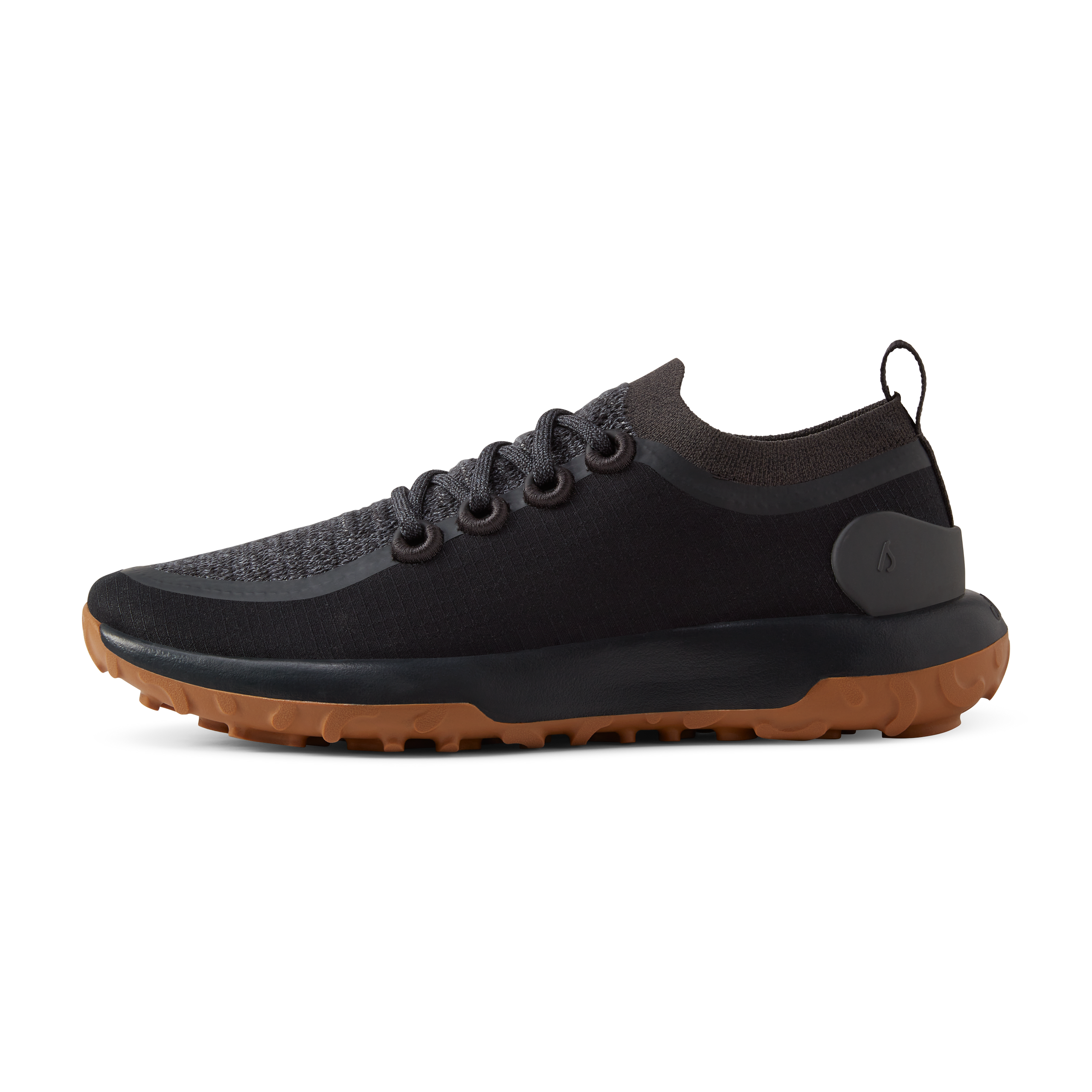 Women's Trail Runner - Natural Black (Rugged Khaki Sole)