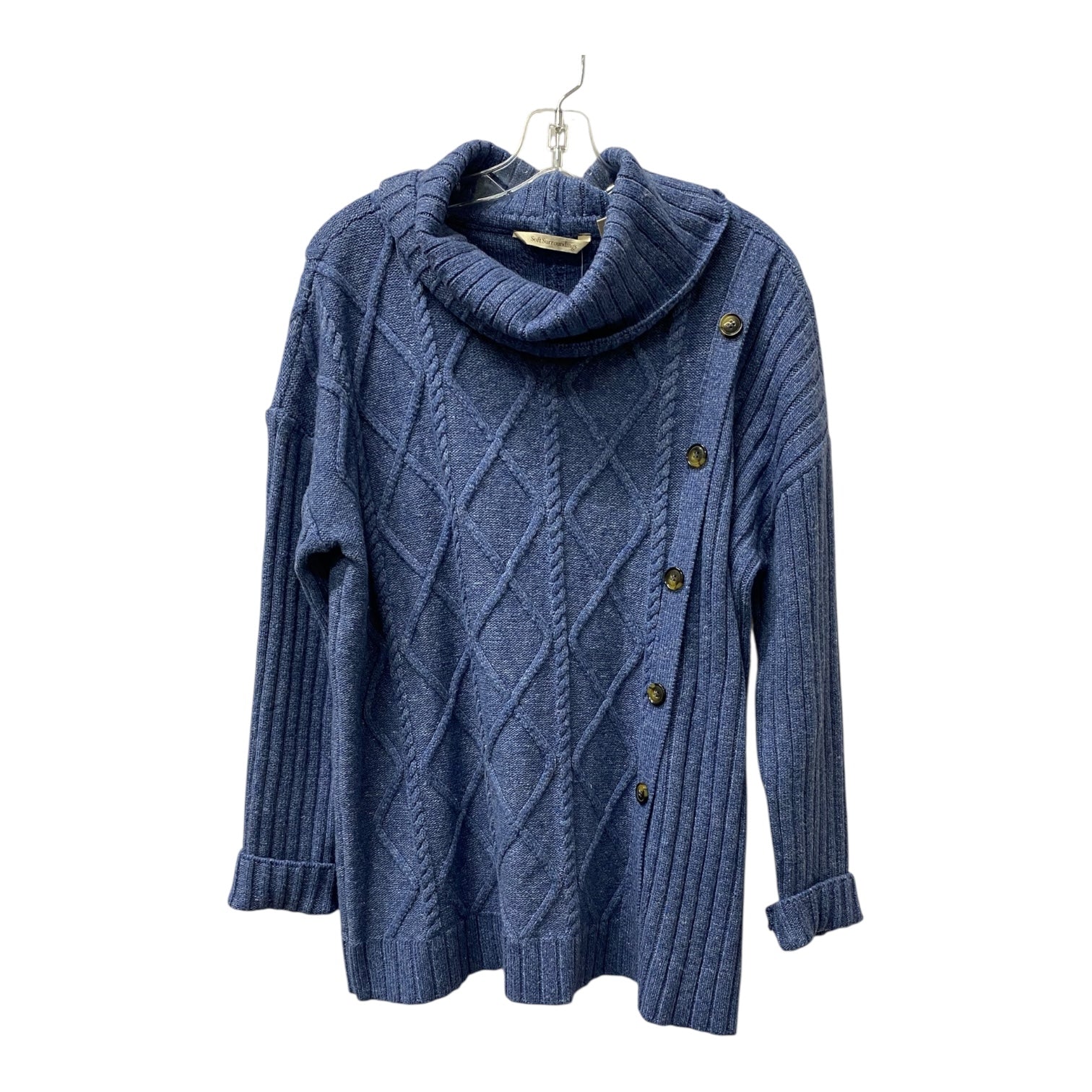 Sweater By Soft Surroundings In Blue, Size:Xl