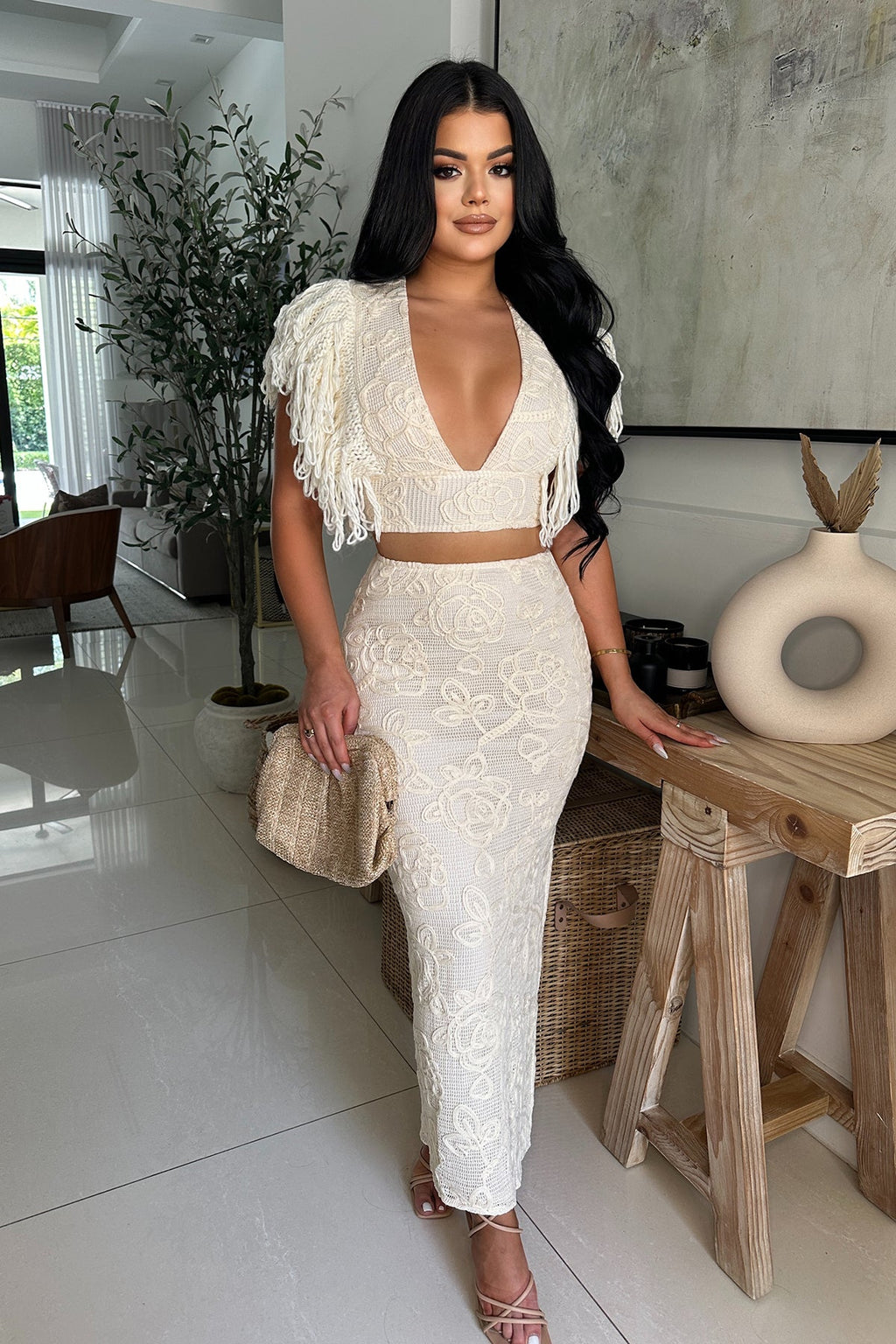 COASTAL CHASING SKIRT SET