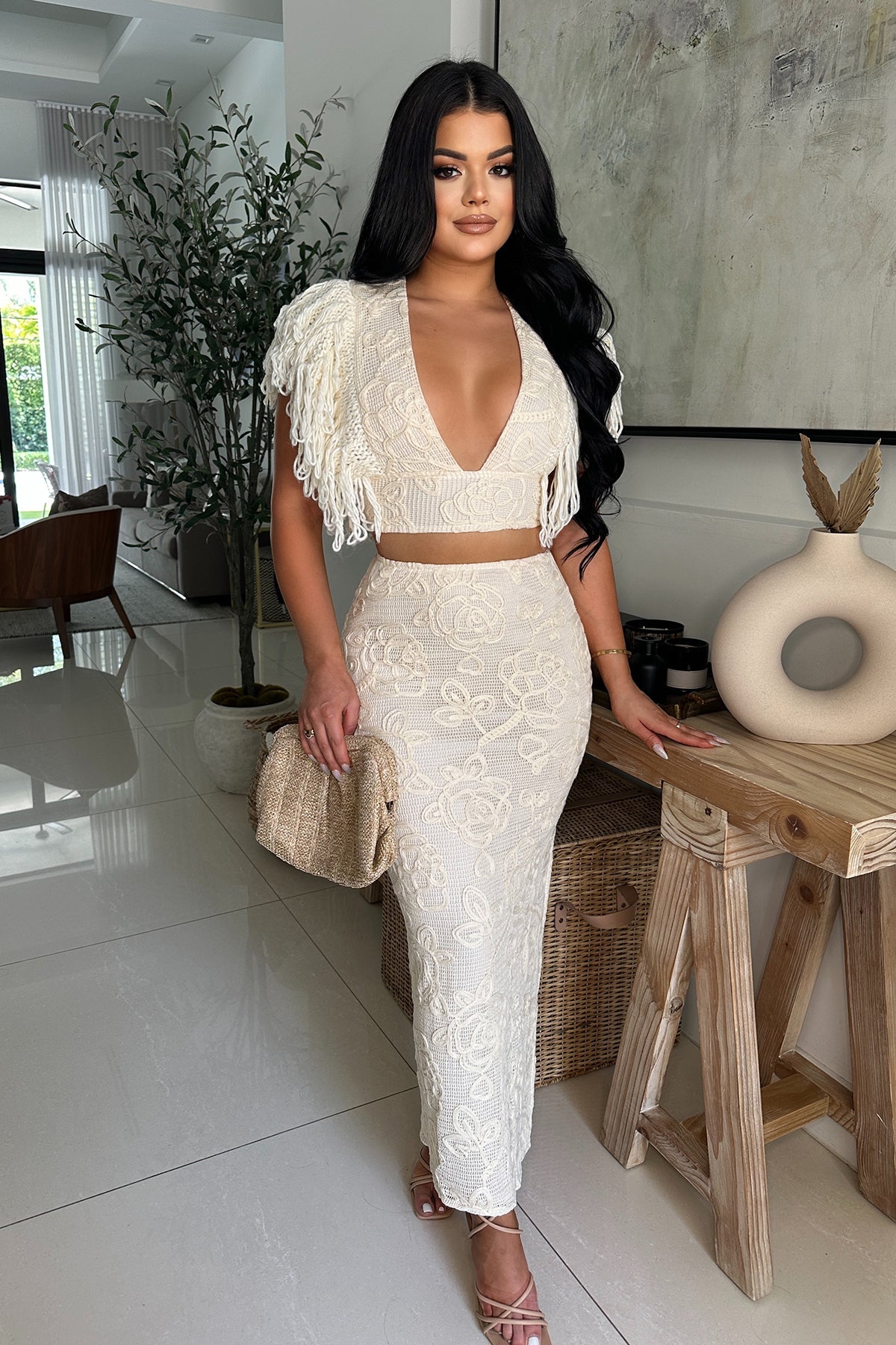 COASTAL CHASING SKIRT SET