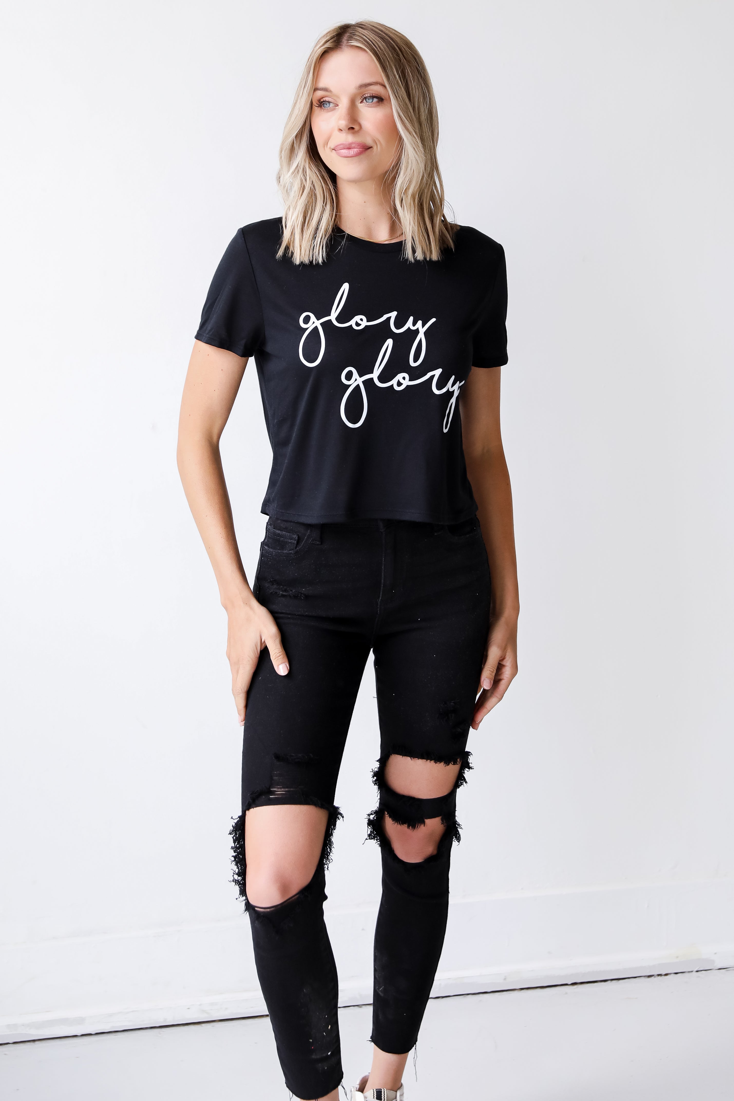 Glory Glory Cropped Tee