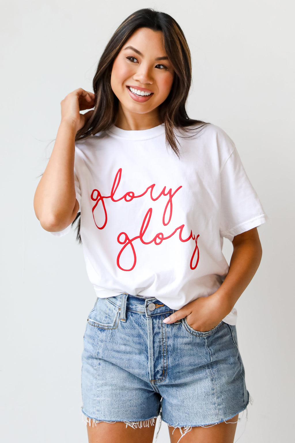 Glory Glory Script Tee