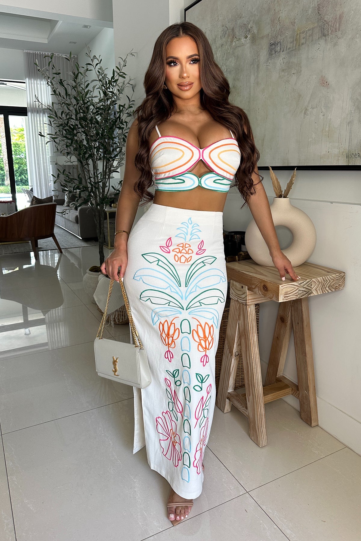 ISLAND GLOW SKIRT SET